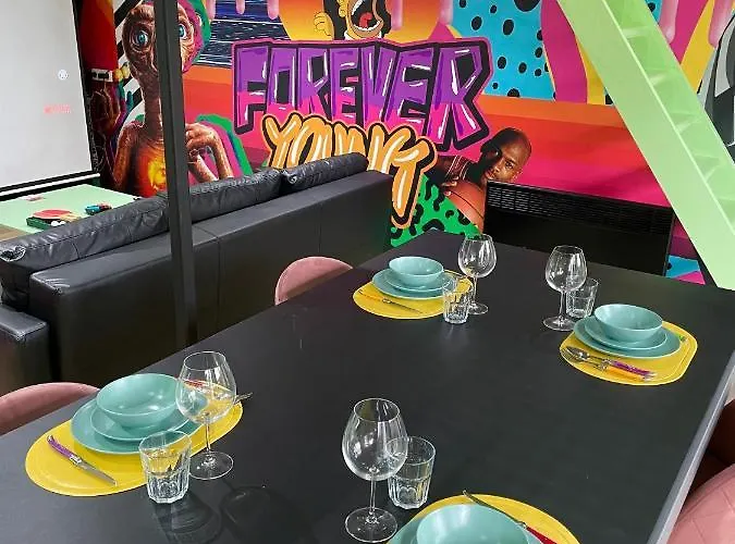 Ferienhaus Capsule Forever Young - Jacuzzi - Sauna - Billard - Arcade De Jeux - Netflix & Cinema - Ping Pong *